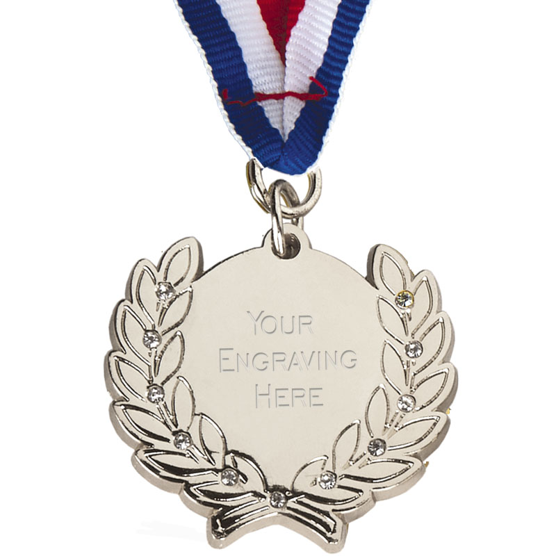 Diamond Medals With Ribbon